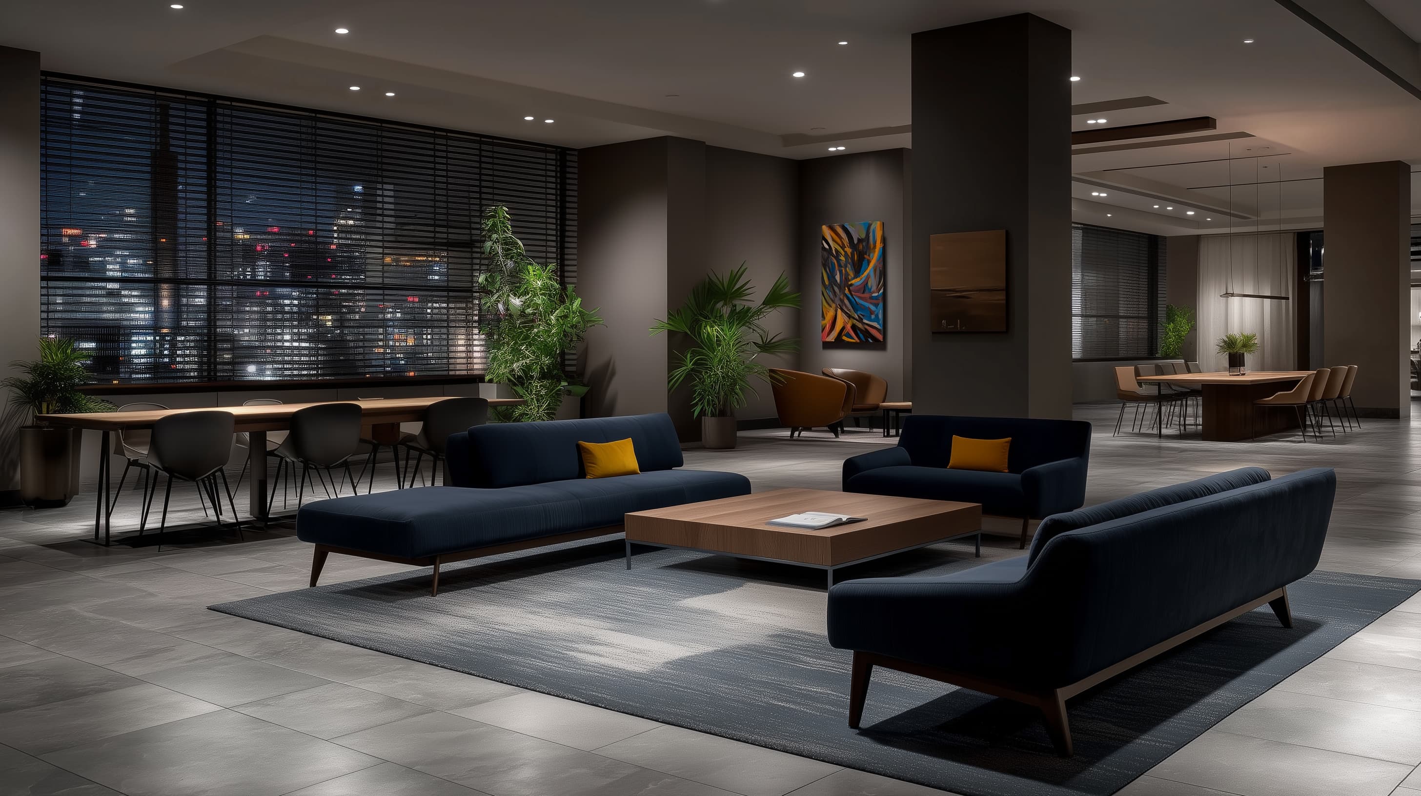 THE TORCHの夜の景色